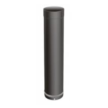 Support télescopique pour votre Apollo - simple mot en acier - Email 0.7mm - Noir - Ø80 et de 60 à 240mm de hauteur Joncoux