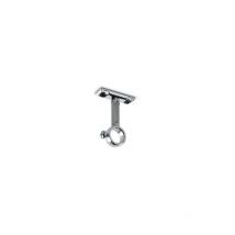Supporto tubo cromato Manart con viti - m