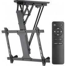 MACLEAN Maclean MC-880 Support TV électrique au Plafond, pour Murs inclinés 32"-70" télécommande Max 35kg Max VESA 600x411