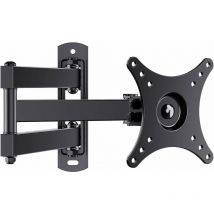 Support TV universel pour téléviseurs entre 10 et 32 pouces, orientable, inclinable,