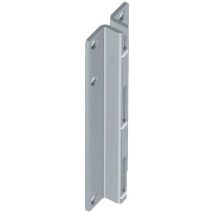 Supporti a muro per reggimensole a 2 ganci bianco 2pz