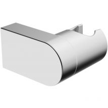 Supporto semovibile per manopola doccia a parete viva, con set di montaggio, cromato, 44240100 - Hansa