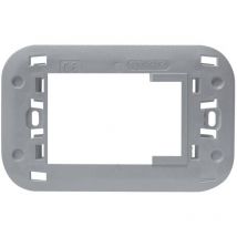 Supporto adattatore per placca bticino axolute grigio metallizzato chiaro NA687 - Aertecnica