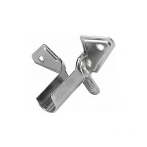 Supporto Barra 12 mm.Ø Laterale Cromato