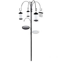 Kit completo di mangiatoia e vasca per uccelli