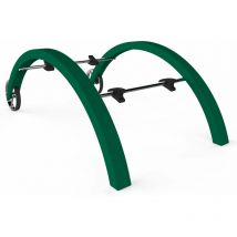 Arkema Design - Supporto da Esterno Chaise Longue Arkema Serendipity Verde Scuro