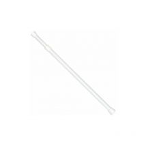 Supporto per tende estensibile automatico 12/62-95 bianco