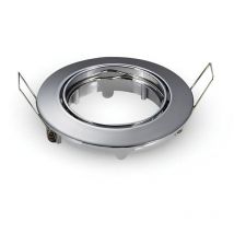 Rotondo orientale, staffa da incasso Chromé piercing 74mm Senza presa