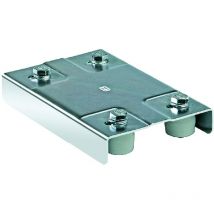 Supporto guida superiore a 4 olive art.250 olive ø 34,5 mm - regolaz. 30/60 mm