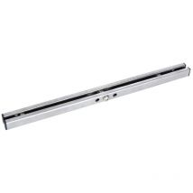 Supporto in acciaio inox per cancello chiuso a sbarre - rail fit