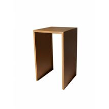 Support En Métal Pour Plantes Wanda, 30 X 30 X 50 Cm, Corten, Tecnokit