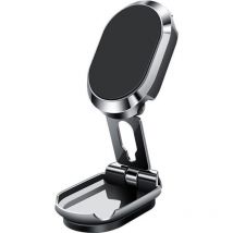 Supporto magnetico per telefono da auto Magnete multifunzionale in metallo Supporto per telefono da tavolo con rotazione a 360° per schermo del
