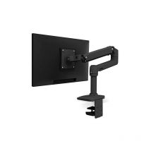 Ergotron LX - braccio per monitor, nero Nero