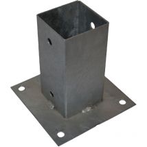 Supporto piastra fissaggio palo 9X9