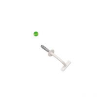 Decorlegno - Supporto per corrimano easyfix bianco