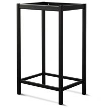 Supporto per lavello da giardino meseta con ripiano, 44x34x75 cm KAM