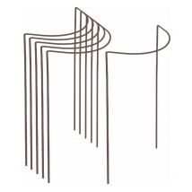 Supporto per piante in acciaio a semicerchio 40 x 75 cm