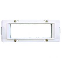 Supporto per placche 6 posti aqua - 6 posti - (7726.b)