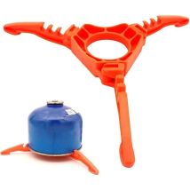 Supporto Per Bombola Di Gas In Abs Antiscivolo Arancione, Supporto Pieghevole Per Fornello A Gas, Porta Cartucce, Treppiede Multiuso, Portatile.