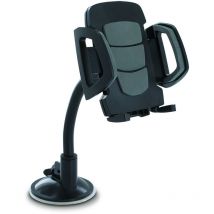 Supporto per smartphone a ventosa con braccio flessibile - Nero Mooov