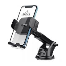 Supporto per telefono da auto, supporto per telefono cellulare da cruscotto, rotazione a 360°, funzionamento con una sola mano, supporto per