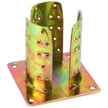 Supporto pilastri tondi 4fori trop.922 mm. 80