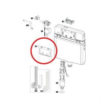 Vale - Supporto placca di scarico 670075