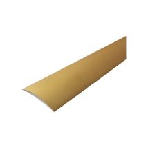 Supporto porta bomba 40x5 mm Klose Besser Anodizzato oro - Lunghezze: da 1 metro a 1,50 metri - 087 d. 1 Métre