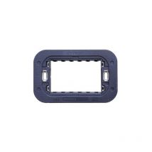 Support slim compatibles Bticino Axolute 3 modules pour plaque Ettroit AN0203S