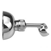 Supporto snodato in ottone per incasso duplex, con attacco conico.(DianFlex) Misura: Nichel Spazzolato