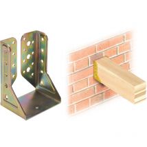 Supporto ali int. acciaio tropicalizzato art. 785 mm. 61X100. Prezzo per 1 pezzo.