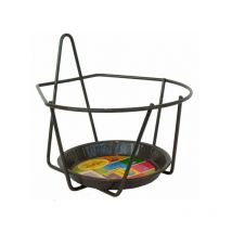 Supporto Vaso Jardifer Rotondo Grigio, H.20,5 x L.22 Cm Jardifer