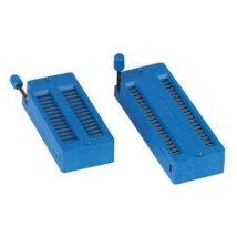 Presa 28P forza di inserzione zero – 28 tamponi – Passo 2,54 mm – ECE