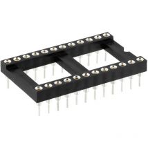 PZ24CB Support de circuits intégrés Nombre de pôles: 24 contacts de précision 1 pc(s) Tube S597332 - Econ Connect