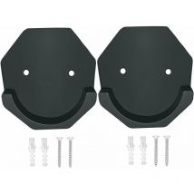 Sunxury - Supports de tringle de douche adhésifs imperméables pour mur Charge maximale de 22,7 kg, support de tige de douche Support de tige de