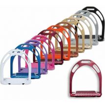 Blanc - Supports d'équitation anglais en aluminium léger