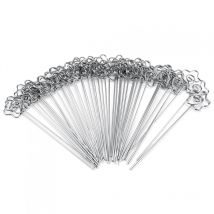 Supports d'images pour centres de table. 50 pièces de fils métalliques pour cartes photo, mémos, présentoirs pour numéros de table de fête de