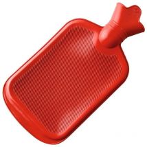 Supreme - 2-Liter-Wärmflasche aus rotem Gummi