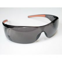Sur-lunettes de protection en polycarbonate fumé branches droites Derancourt