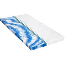 Torana - Sur-matelas 160 x 200 cm Mousse de gel 7 cm