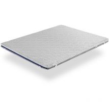 Shaula - Sur Matelas Mousse a memoire de forme 105X200 jeno, Epaisseur 8 cm, Dehoussable, adaptable.