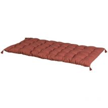 Sur-matelas coloris brique 12060cm