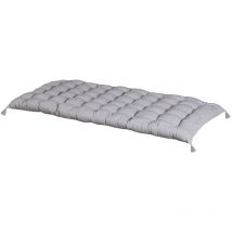 Sur-matelas coloris gris perle chambray 12060cm