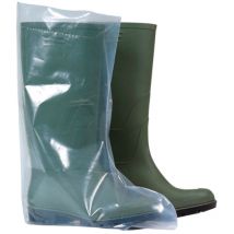Coverguard - Lot de 10 - Boite de 50 - Surbottes jetable Polyéthylène - Transparent Taille unique