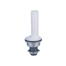 Lira - Säurebeständiger Ablauf für Chemielabor, Durchmesser 90 mm, Rohr 240 mm, weiß