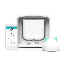 Les Tendances - sureflap Chatiere Connect a puce électronique + Hub - iDSCFWTB1 - Blanc