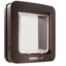 Les Tendances - sureflap Grande chatiere a puce électronique marron