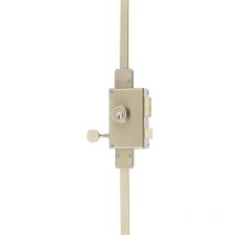 JPM - Serrure en applique verticale 3 points à cylindre rond - vega main droite