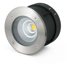 Fabas Luce - Faro Suria-12 - led Outdoor Recessed Spotlight Narrow Beam Angle Matt Nickel IP67
