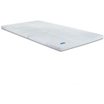 Meubletmoi - Surmatelas 160 x 200 cm mousse mémoire de forme et gel oxygel – hypnos